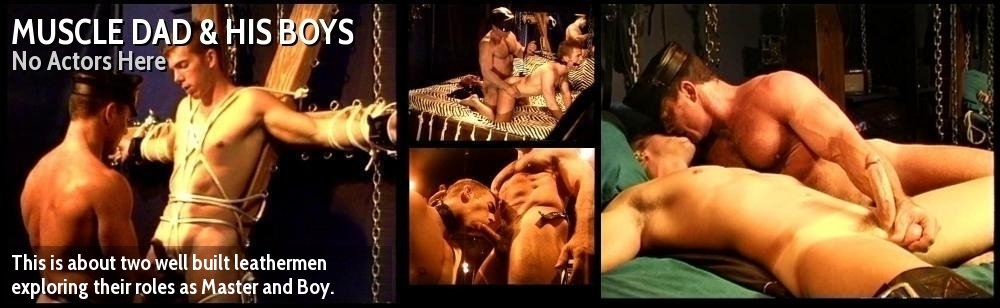 Muscle Dad & His Boys 1 Slide